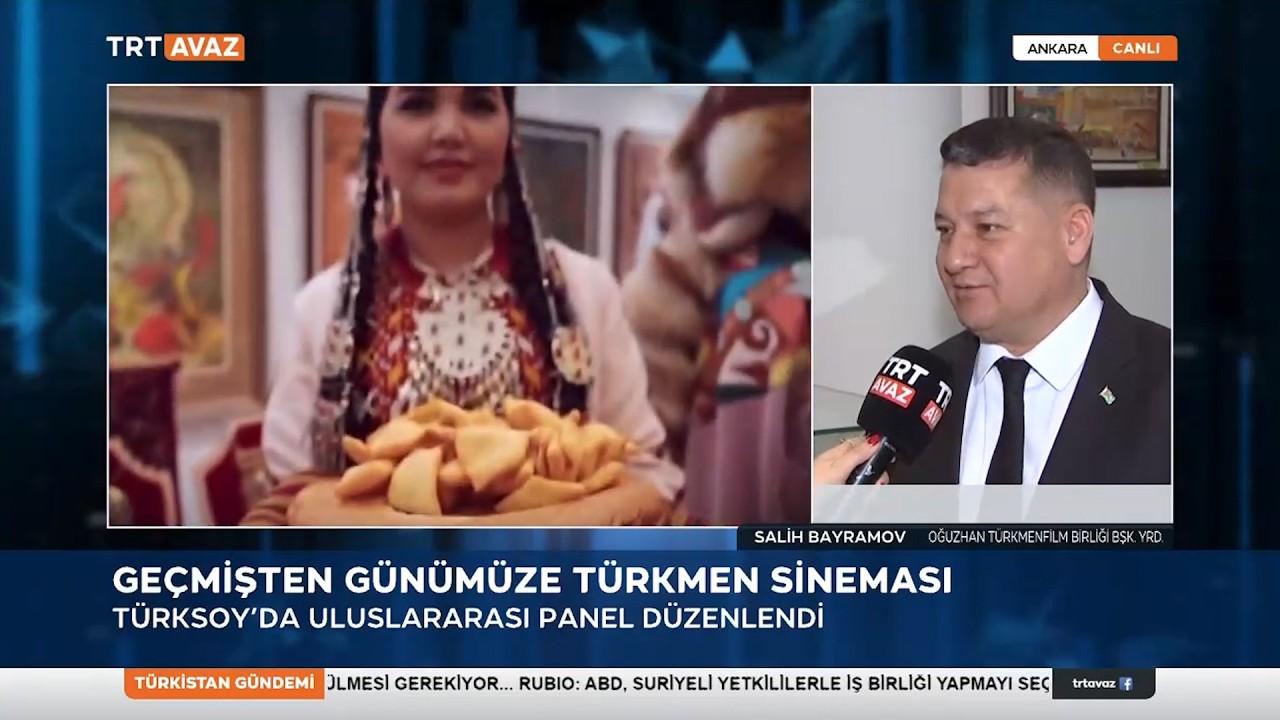 Türkmenistan Sinemasının Yüzüncü Yılı Ankara'da Kutlandı
