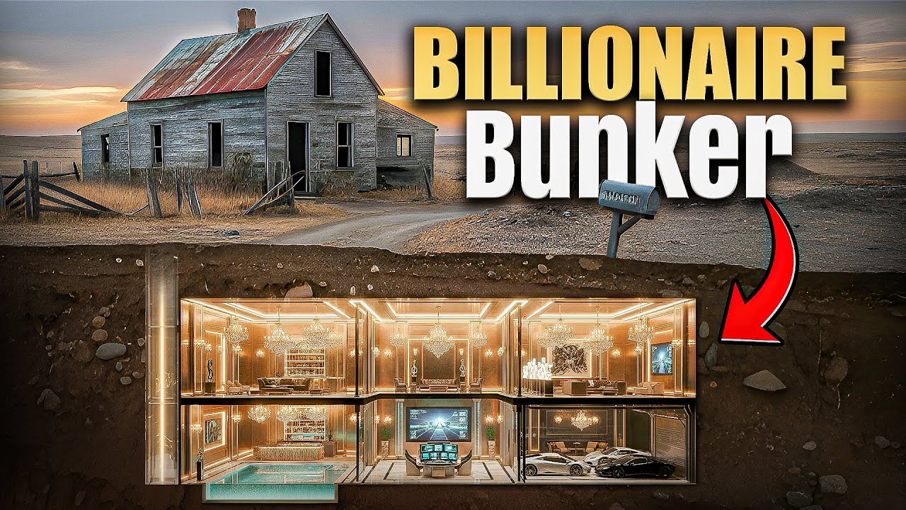Inside The Billionaire Bunker The Secret Underground Mansions of the Ultra Rich