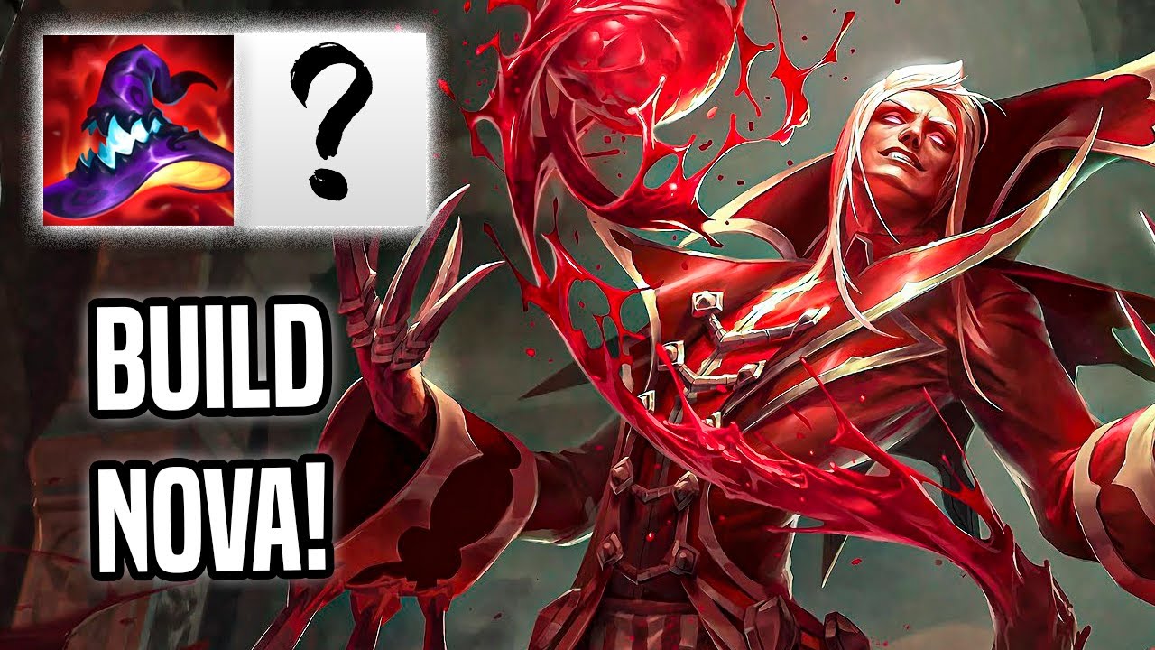 A BUILD MAIS BROKEN ATUALMENTE! Vladimir vs Ryze