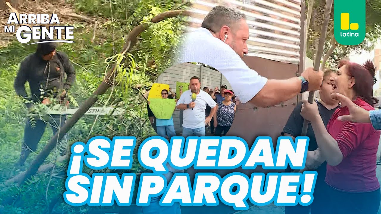 Vecinos denuncian pérdida de parque y tala de árboles en SMP | Arriba Mi Gente