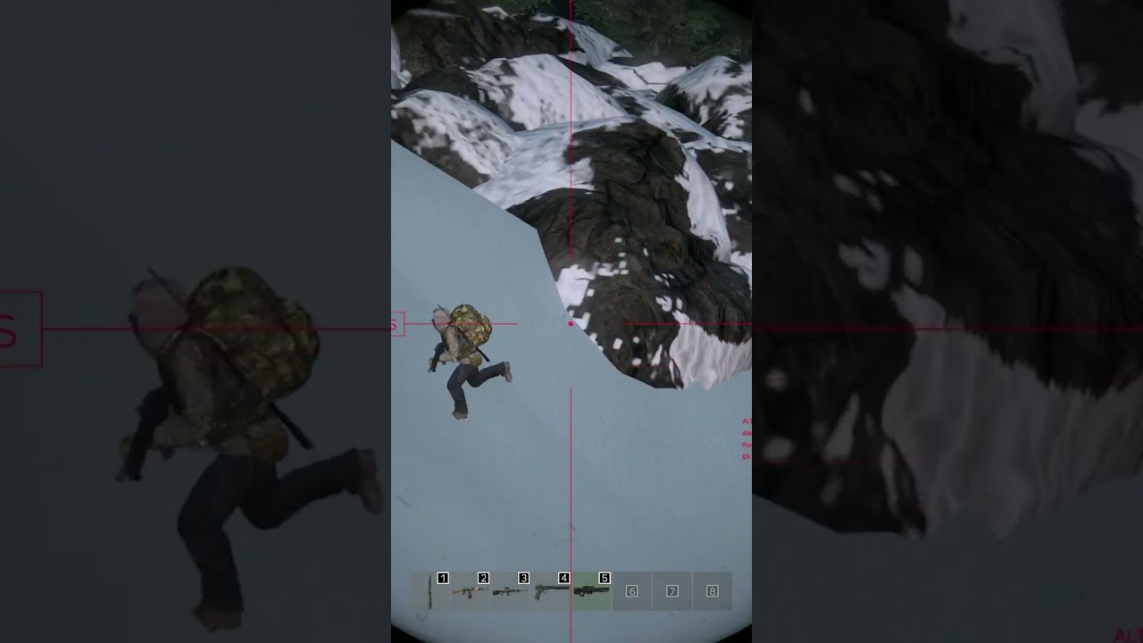 First Kill with the Gauss Rifle on DayZ Namalsk