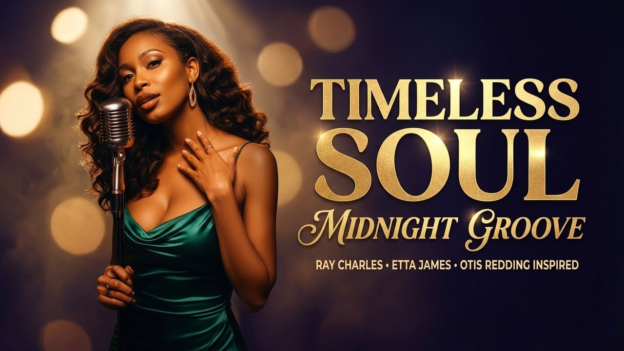 Timeless Soul & Blues – Midnight Groove |  Songs Inspired by Ray Charles, Etta James & Otis Redding