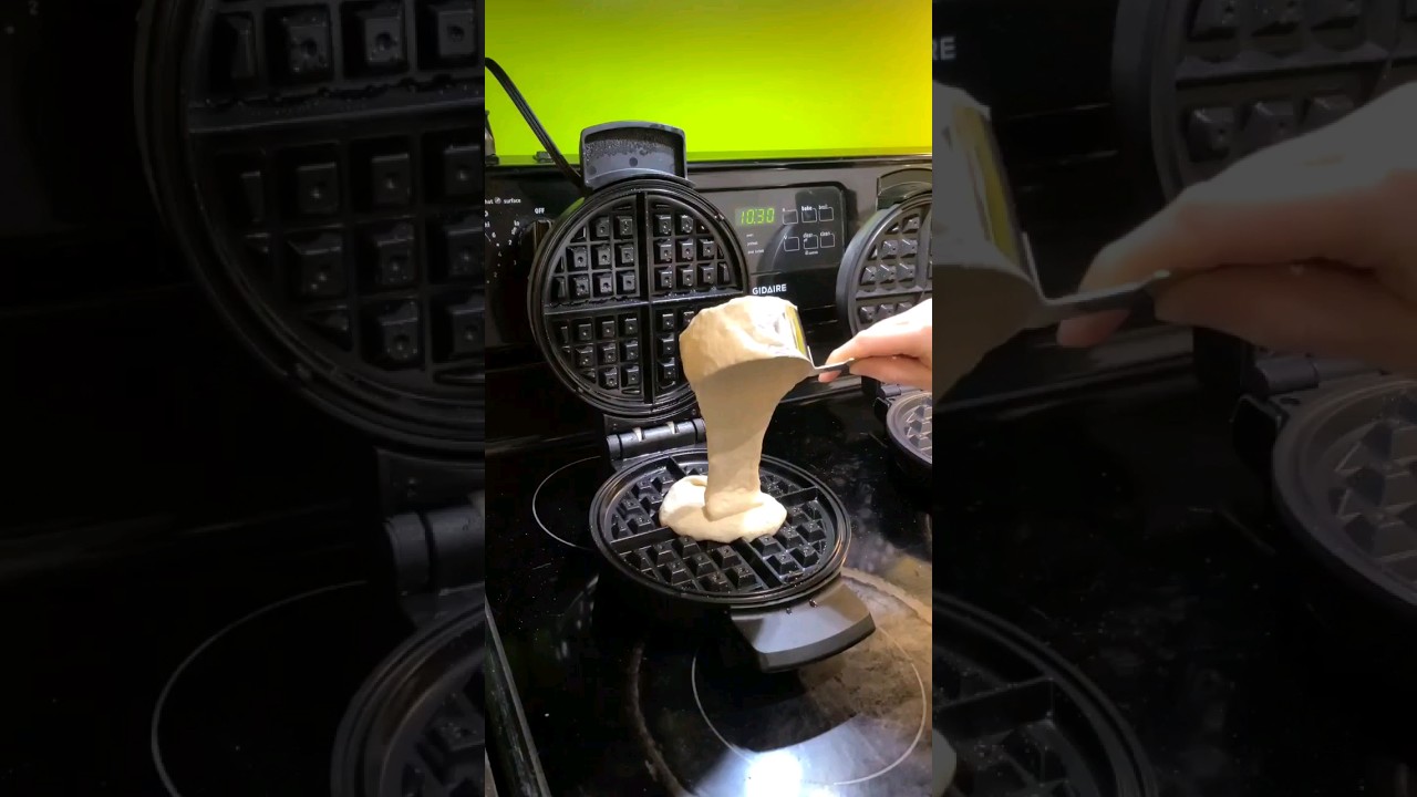 Vegan Waffle Recipe 🧇 (Full Recipe Video on Our Channel)