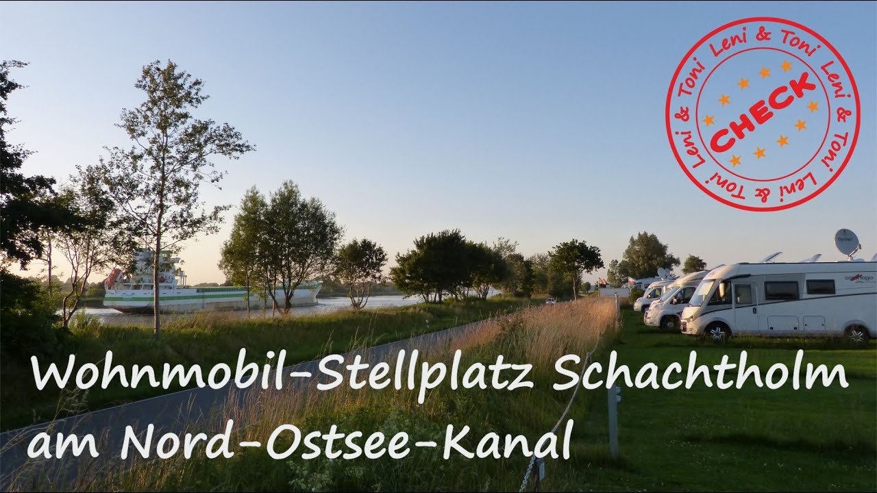 Leni & Toni CHECK: Womo-Park NOK in Rendsburg-Schachtholm