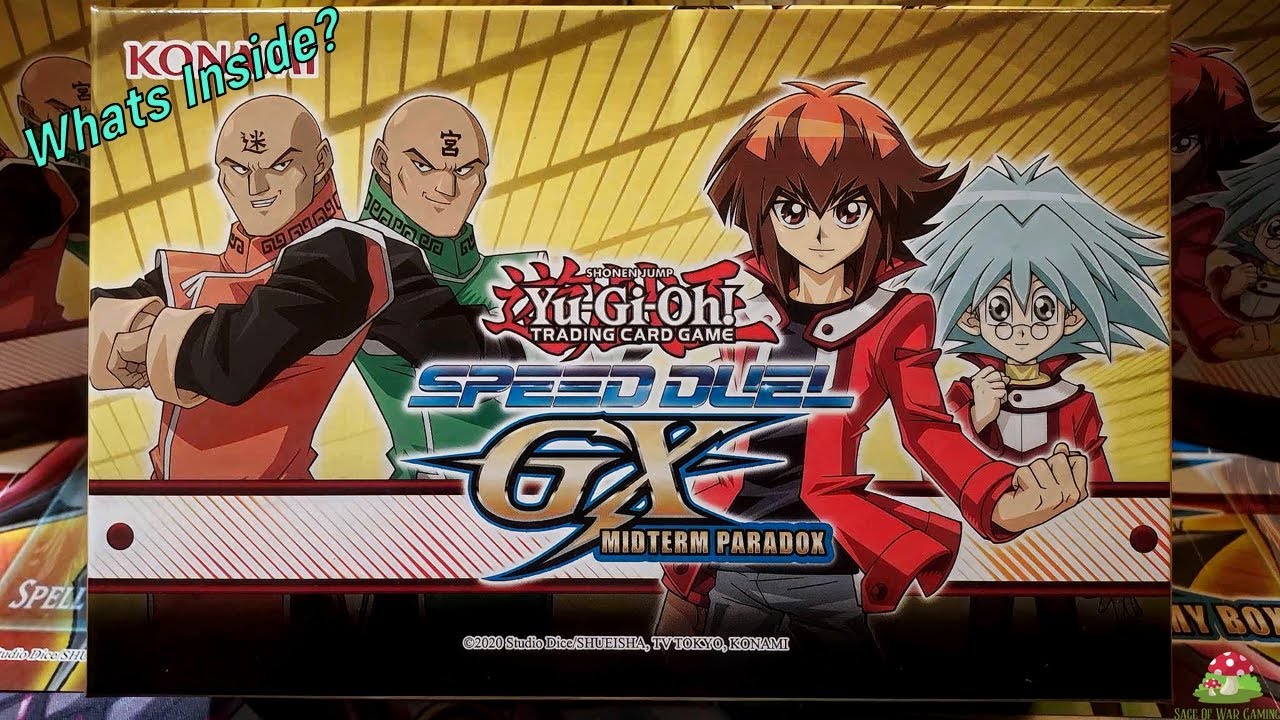 Opening Our Yugioh GX Speed Duel Midterm Paradox Box: 4 Decks for $7 Is It Worth It?