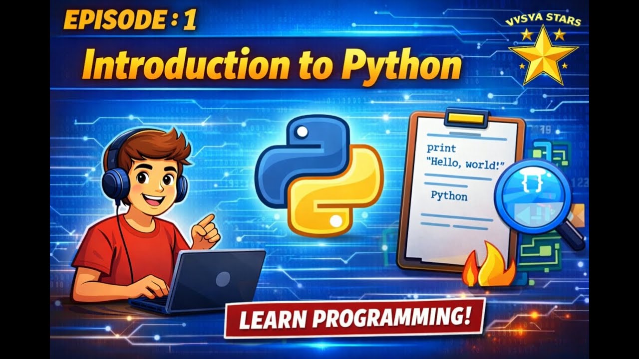 Python Course Episode - 01