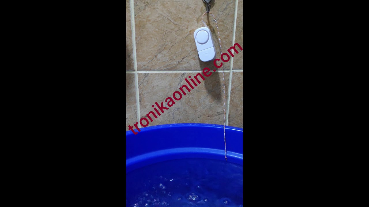 Alarm Air Sensor Level Ketinggian Air Bak Mandi Toren Tong Air Tandon Banjir