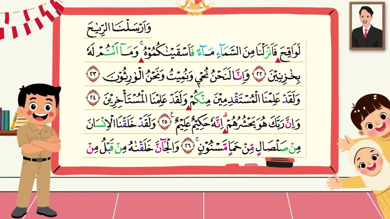 Juz 14 Halaman 1-3 (Al Hijr 1-44)