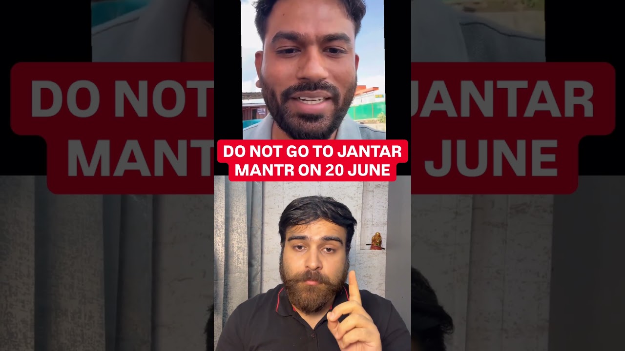 Don't go to Jantar Mantar on June 20 for the Cockroach Janta Party protest #cjp #cockroachjantaparty