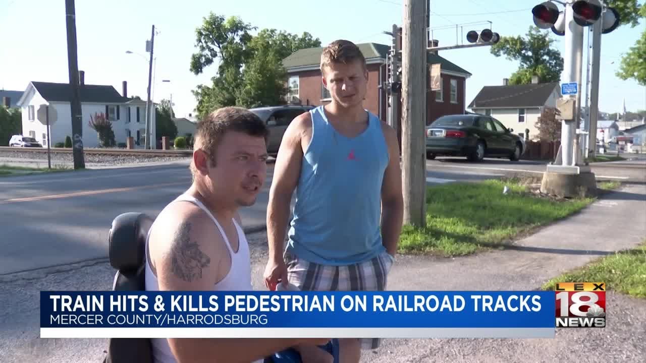 Train Hits & Kills Pedestrian On Railroad Tracks
