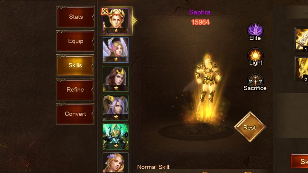 Wartune Ultra: FULL GUIDE TO ALL 6 Sylphs, and where to get the Sylphs Gear From. (Requested Video.)