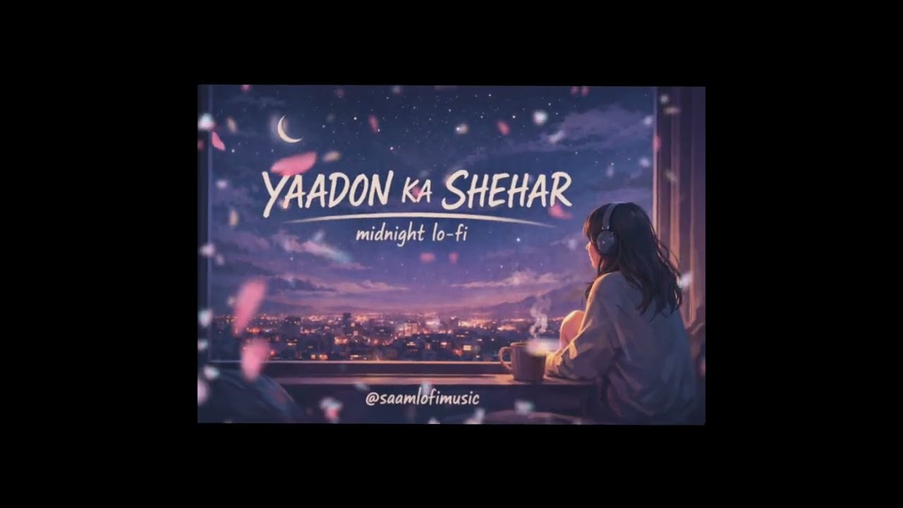 Yaadon Ka Shehar – Soft Sad Lo-Fi | Night Feel@Saamlofimusic 