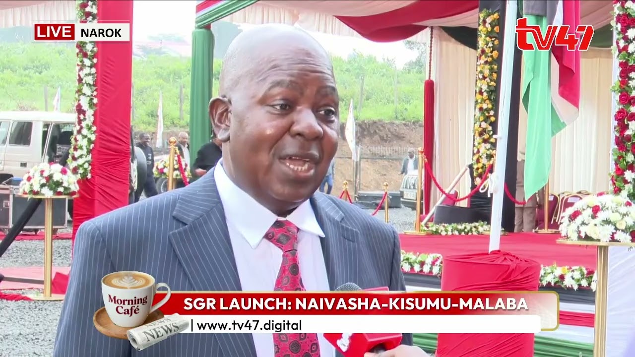 The launch of the Standard Gauge Railway from Naivasha-Kisumu-Malaba in Narok