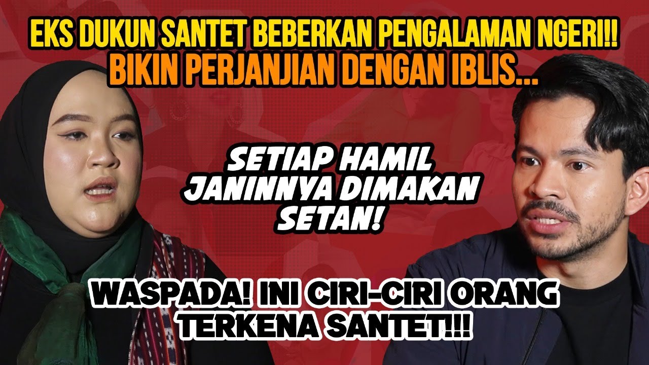PERJALANAN RIA PUSPITA JADI DUKUN SANTET, PERJANJIAN DENGAN SETAN TAK BISA HAMIL, JANIN JADI TUMBAL