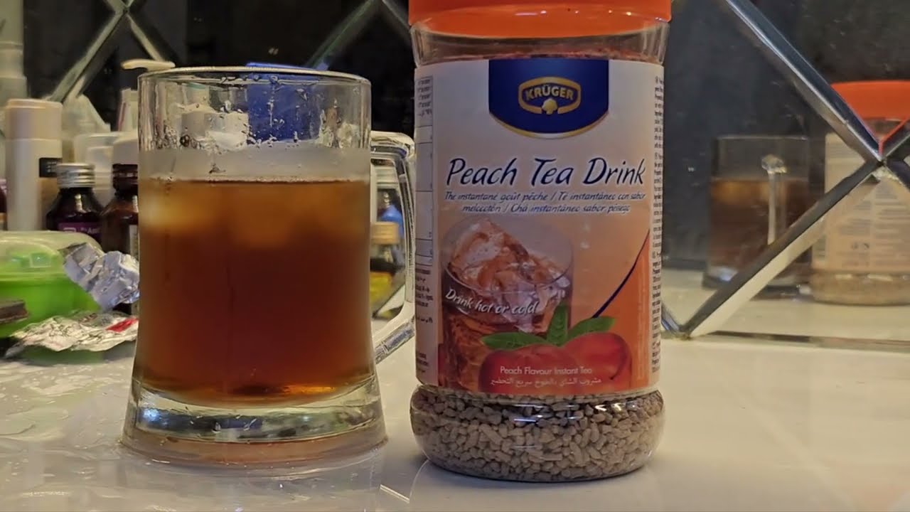 Kruger Peach Tea Drink 🍻|| Ice Tea