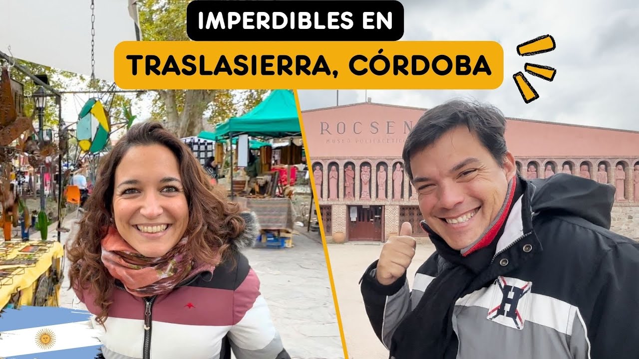 FERIA de VILLA LAS ROSAS y MUSEO ROCSEN: 2 planes en el Valle Traslasierra, Córdoba en INVIERNO |4K