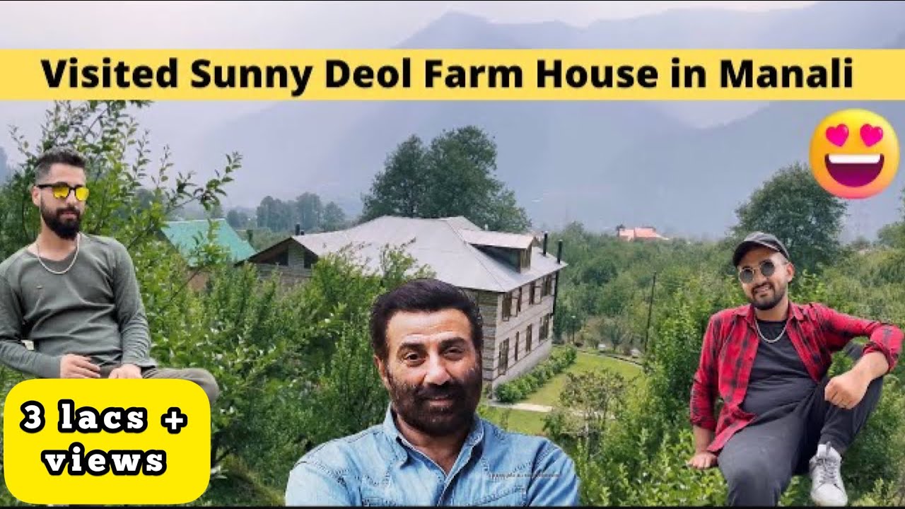 Sunny Deol beautiful Farm house in Manali 😍 / Beautiful Farmhouse in Manali Himachal❤️