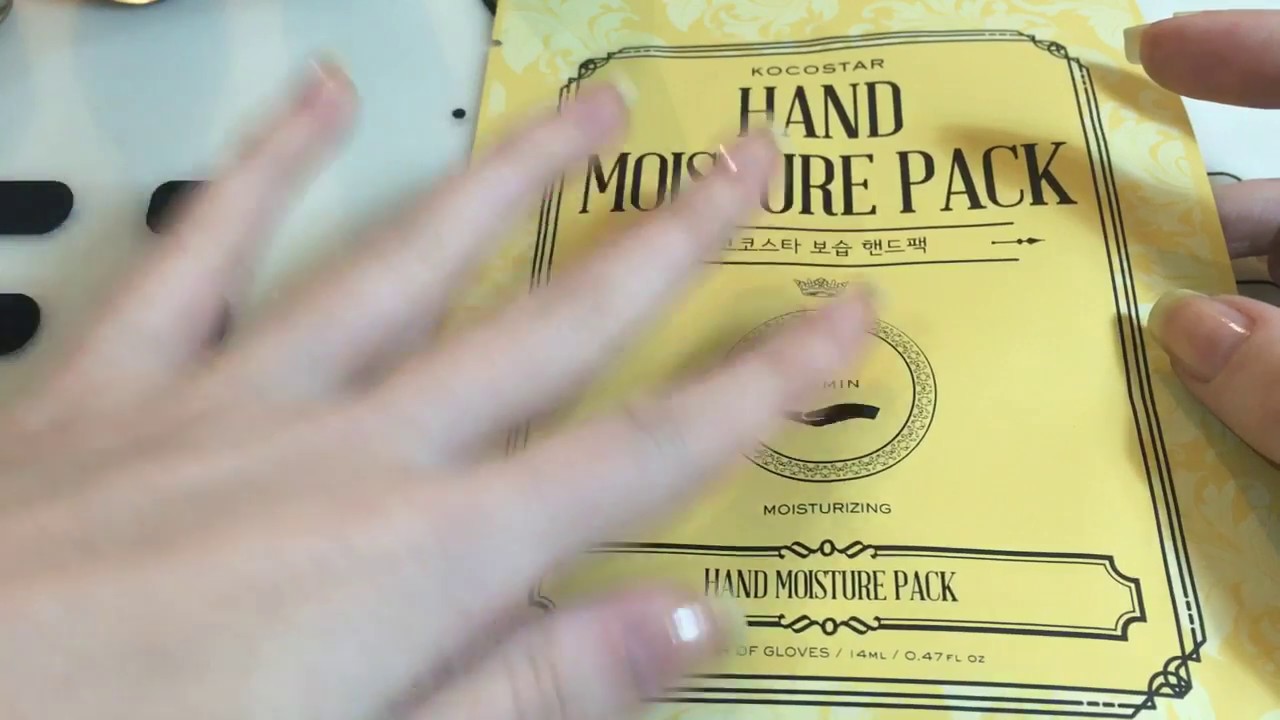 Probando máscara de manos de Hortensia + Mini Haul + Cuidado de uñas