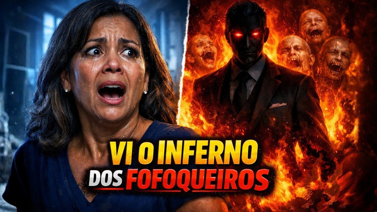 FUI AO INFERNO E VI O DESTINO DOS CRENTES FOFOQUEIROS - TESTEMUNHO REAL 😱🔥