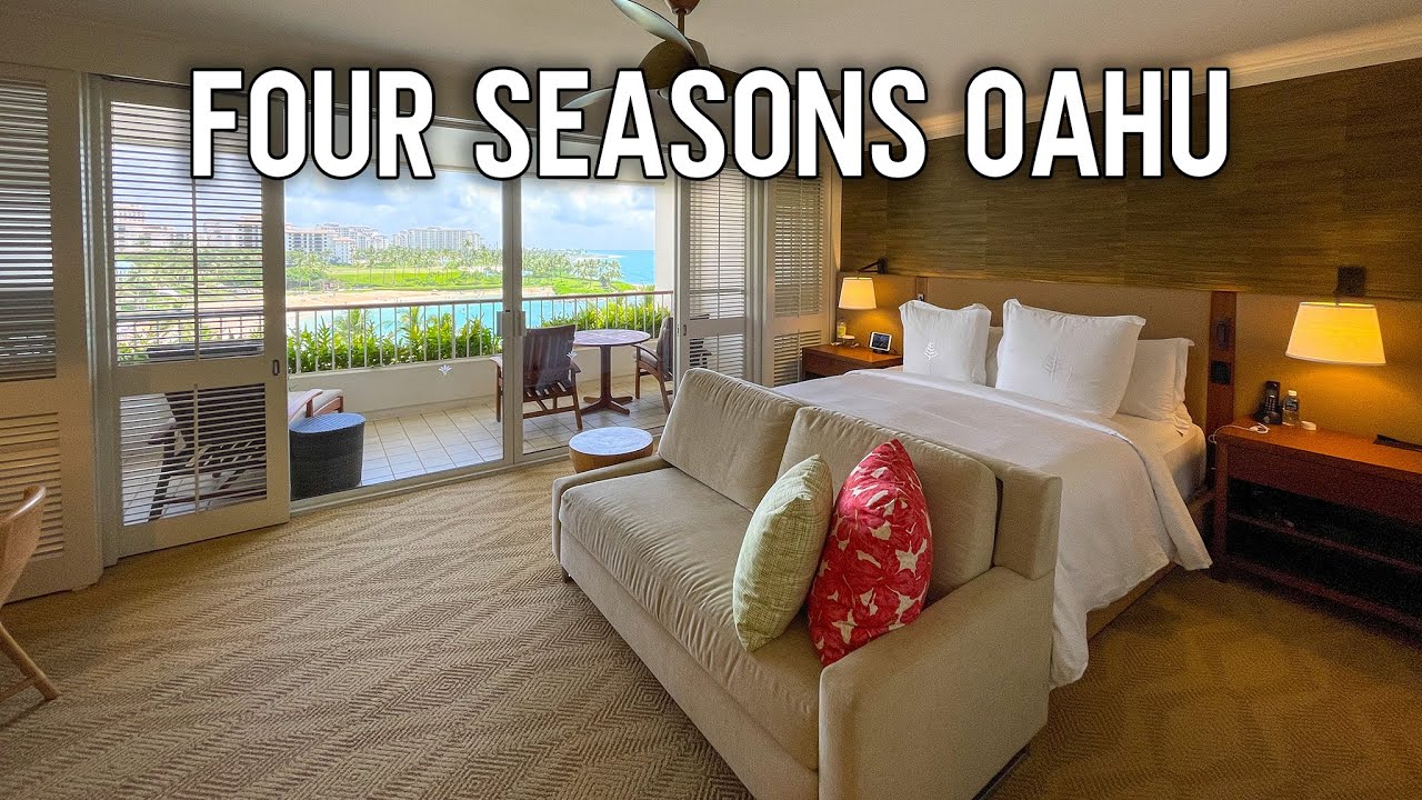 Tour of Oceanfront Rooms at Four Seasons Resort Oahu
