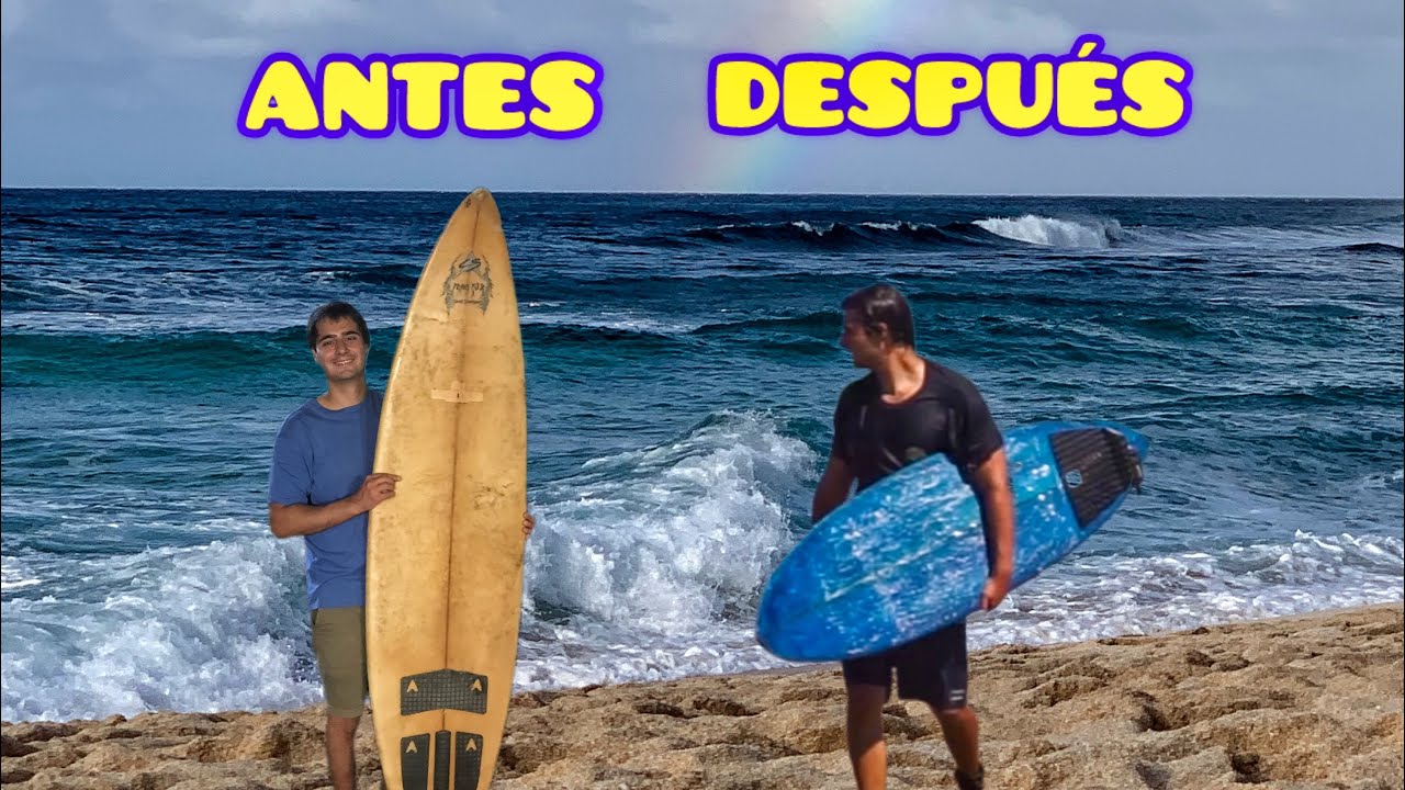 COMO RESTAURÉ UNA TABLA DE SURF VIEJA