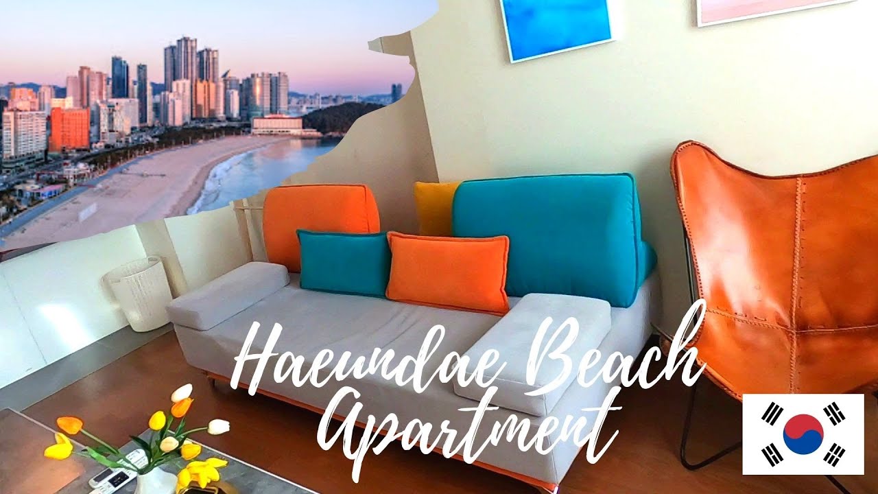250 USD Airbnb Apartment in Busan Haeundae Beach - Plea de Blanc 플레아드 블랑 ~ 해운대해수욕장