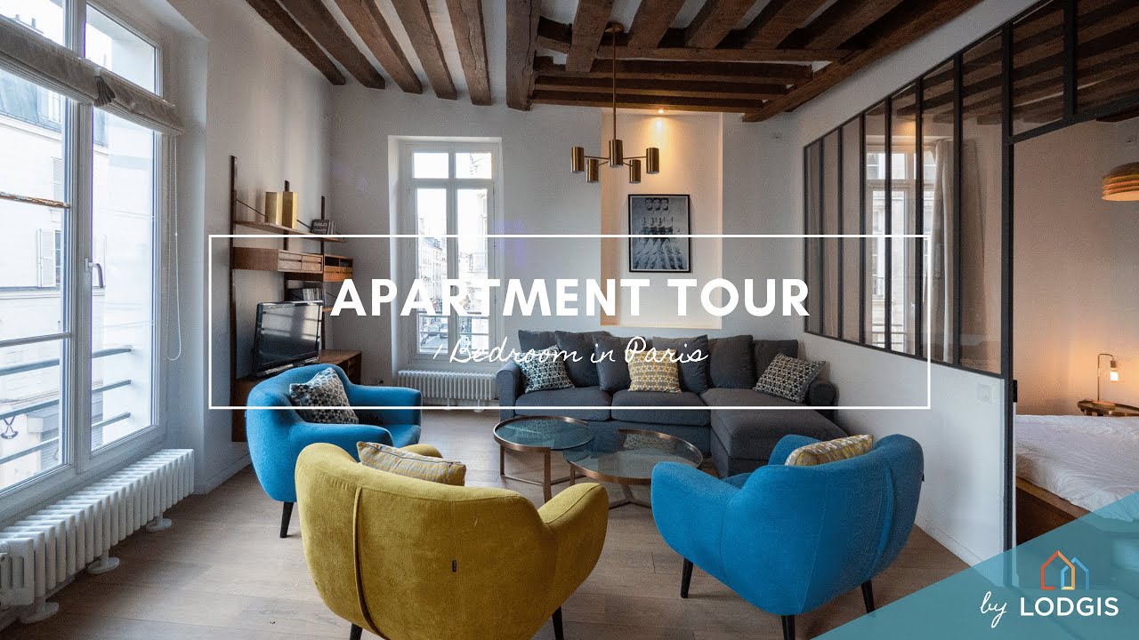 Apartment Tour // Furnished  56.8m2 in Paris – Ref : 20320582