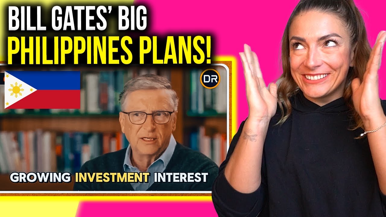 BILL GATES on WHY the PHILIPPINES is his Next Big Investment