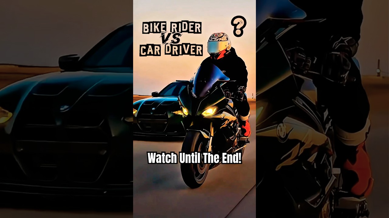 Car or Bike, The Difference Between Driving and Living. 