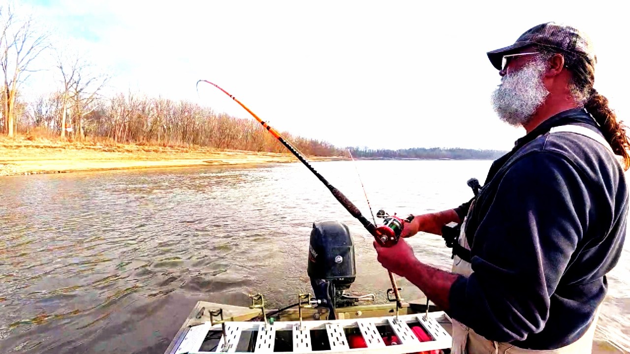 Stripping Drag On The Mississippi River (Good Catfish Day)