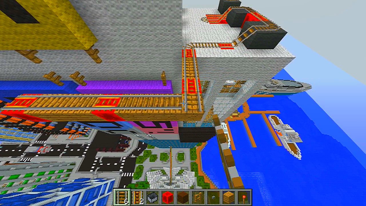 Minecraft HOW TO BUILD ROLLERCOASTERS (Minecraft Building Challenge) with Vikkstar & Friends!