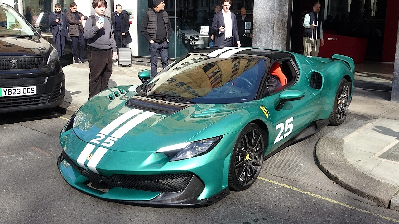 Supercars in London February 2026