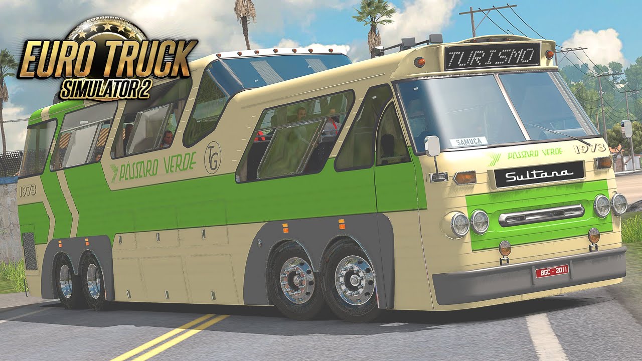 Ônibus Sultana Panorâmico no Euro Truck 2