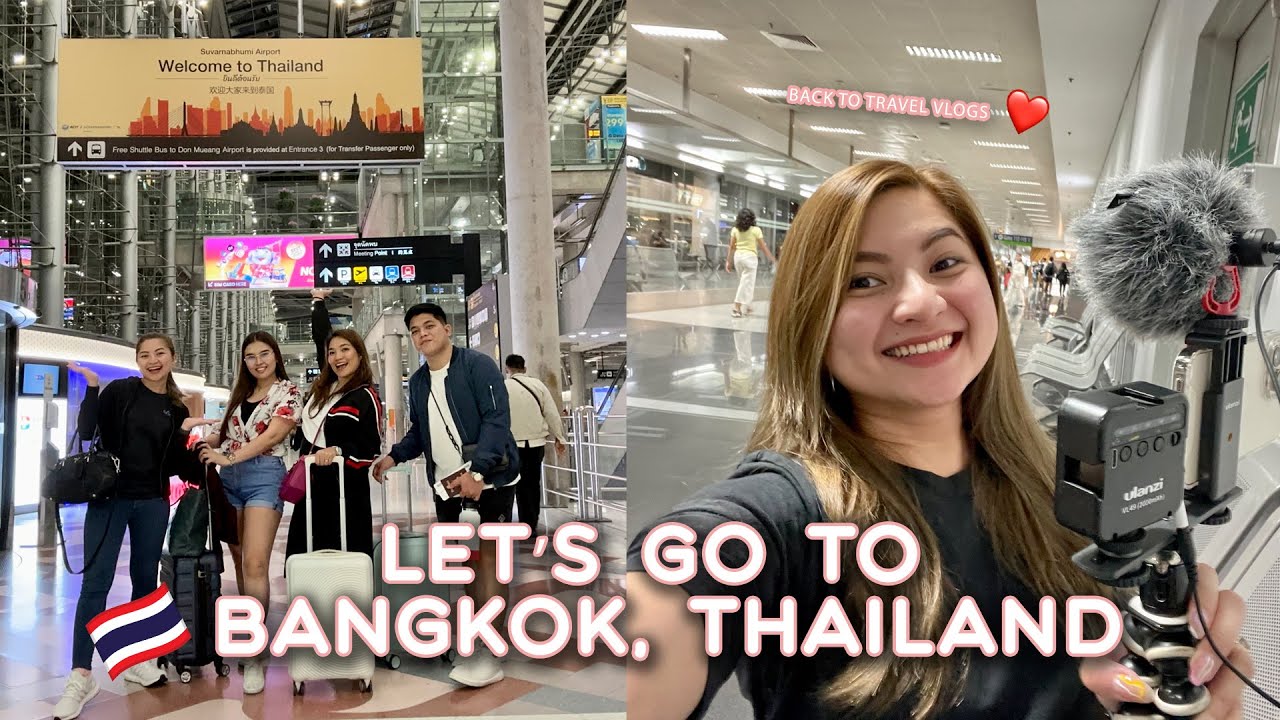 LET'S GO TO BANGKOK, THAILAND 🇹🇭+ IO AIRPORT EXPERIENCE FOR NEW TRAVELERS | JOYCE YABUT