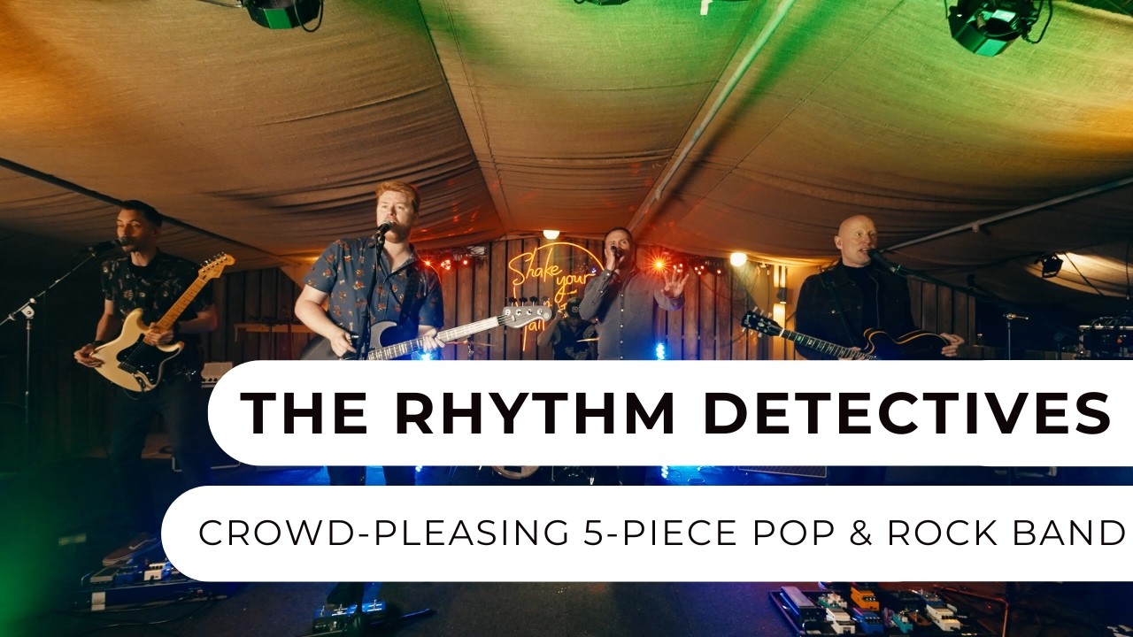 The Rhythm Detectives - Expert 5-Piece Pop, Rock & Indie Band - Entertainment Nation