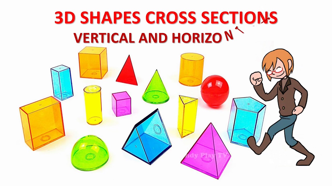 3D Shapes cross sections