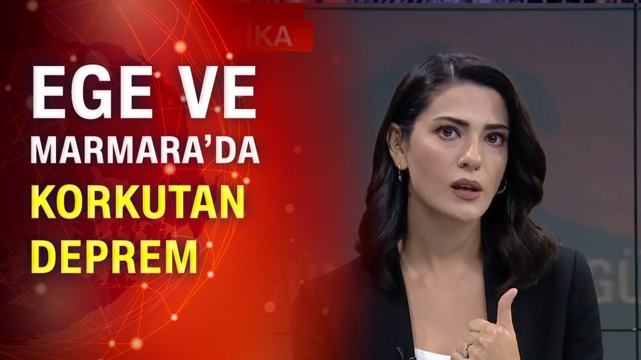 Ege'de 6,6 büyüklüğünde deprem! Deprem üssü İzmir