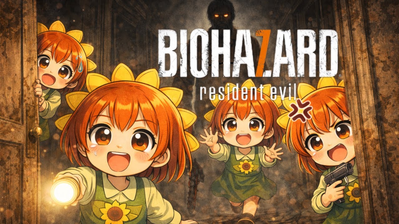 【BIOHAZARD 7/バイオハザード7】今日も脳筋が全然進まないバイオやってく！！【PS5】