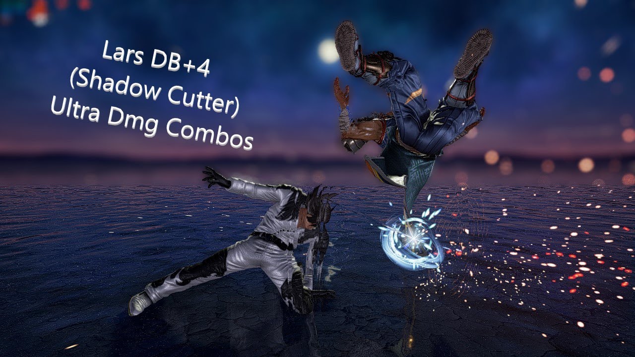 Tekken 7 Lars DB+4 (Shadow Cutter) Combos | Max Damage💧