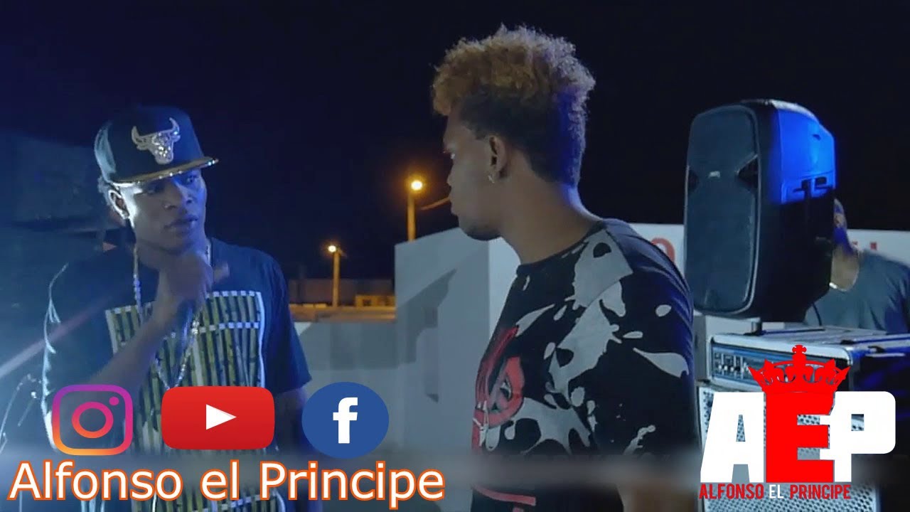 Diddy Glow vs Felpa Divo- Batalla de Freestyle en Boca Chica (Se dan hasta golpes)