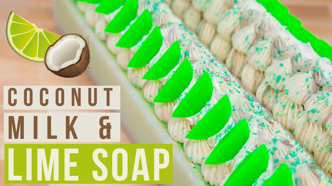 Coconut Milk + Lime Soap 💚🥥 WILD SUMMER COLLECTION | Royalty Soaps