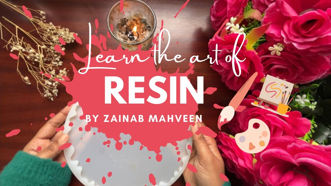 Resin coaster for engagement anniversary🤩🤗||PART-1||@Zainabkizindagi427