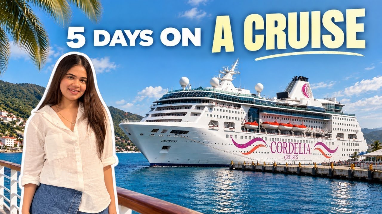 5 Days on a Cruise with NO Internet?! 🚢 | Mumbai to Lakshadweep | Cordelia Cruise 