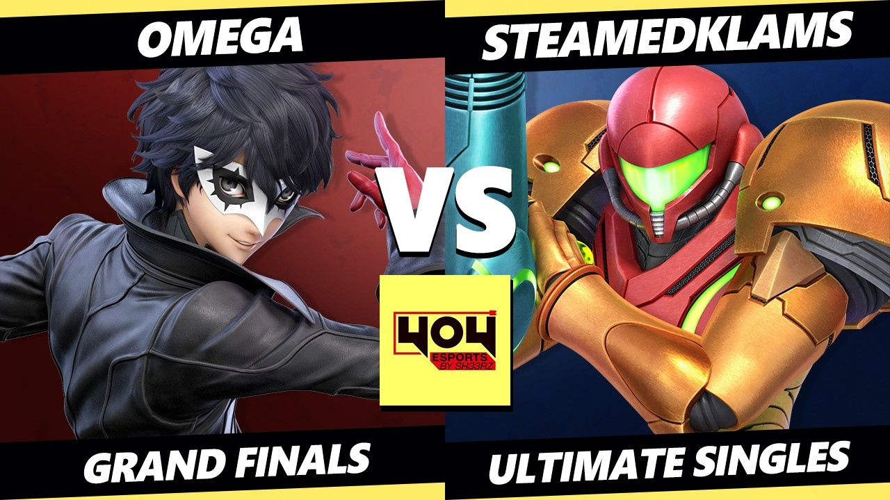 4o4 Weekly 87 GRAND FINALS - omega (Joker) Vs. Steamedklams (Samus) Smash Ultimate - SSBU