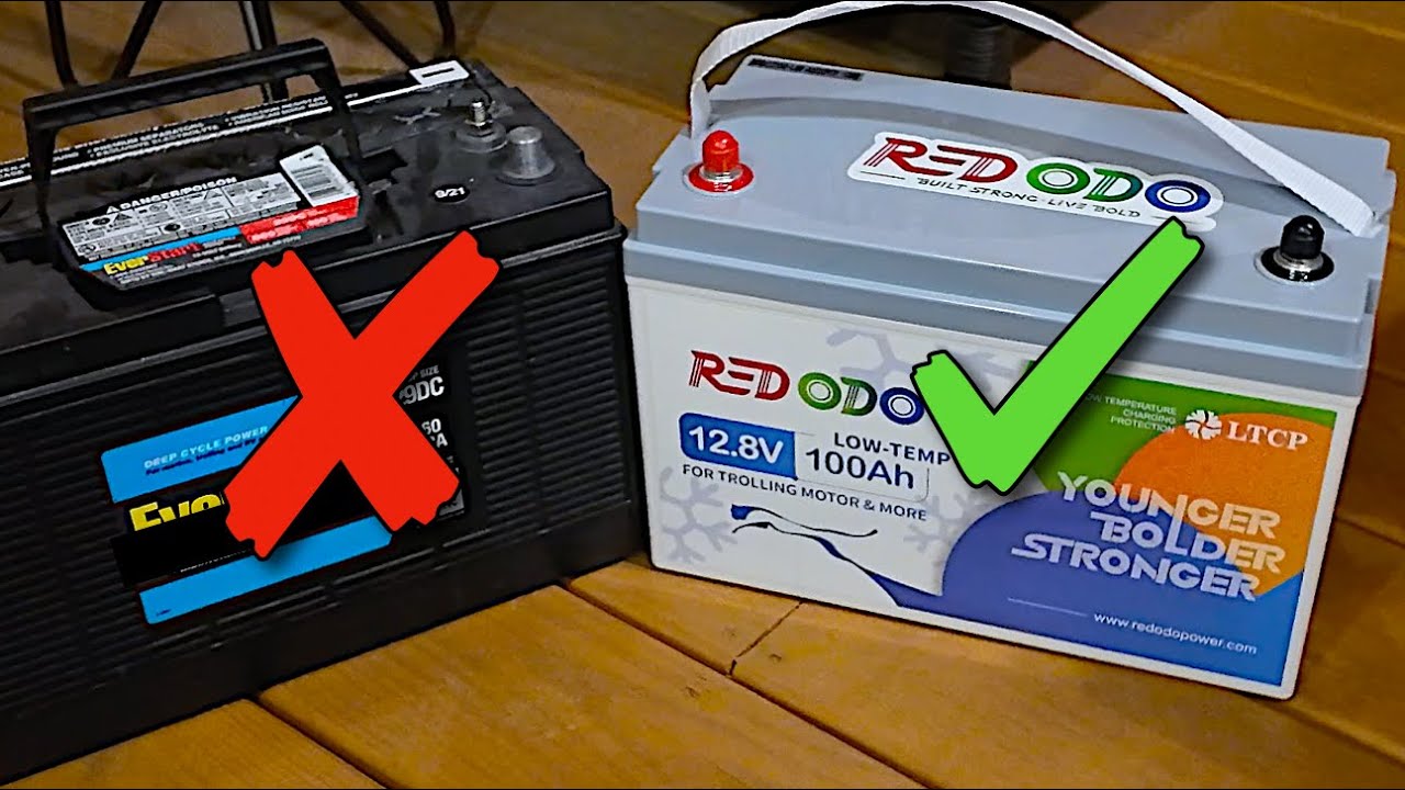 Is a LiFePo4 lithium trolling motor battery better? Reviewing a Redodo Battery
