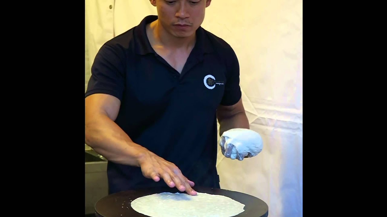 Popiah Skin In the Making