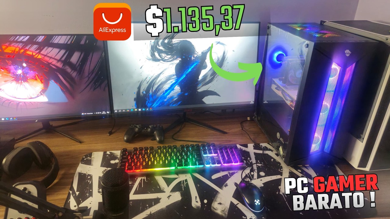PC Gamer MAIS BARATO Roda tudo