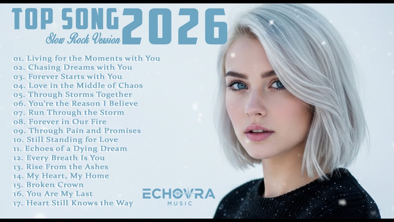 Best Songs Slow Rock 2026 📈 Viral Top Songs Pop Rock ✨ Hot  Pop  Rock Playlist | Echovra Music Vol 2