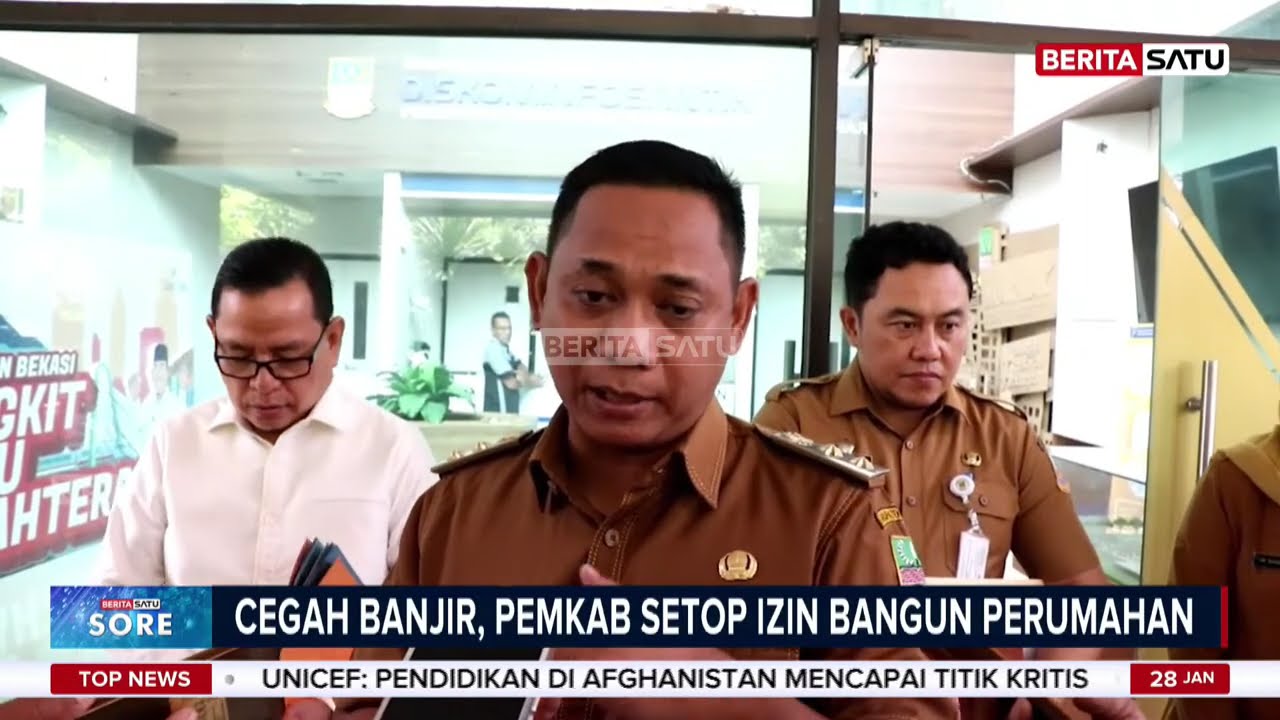 Imbas Banjir, Pemkab Bekasi Stop Izin Pembangunan Perumahan #Beritasatu