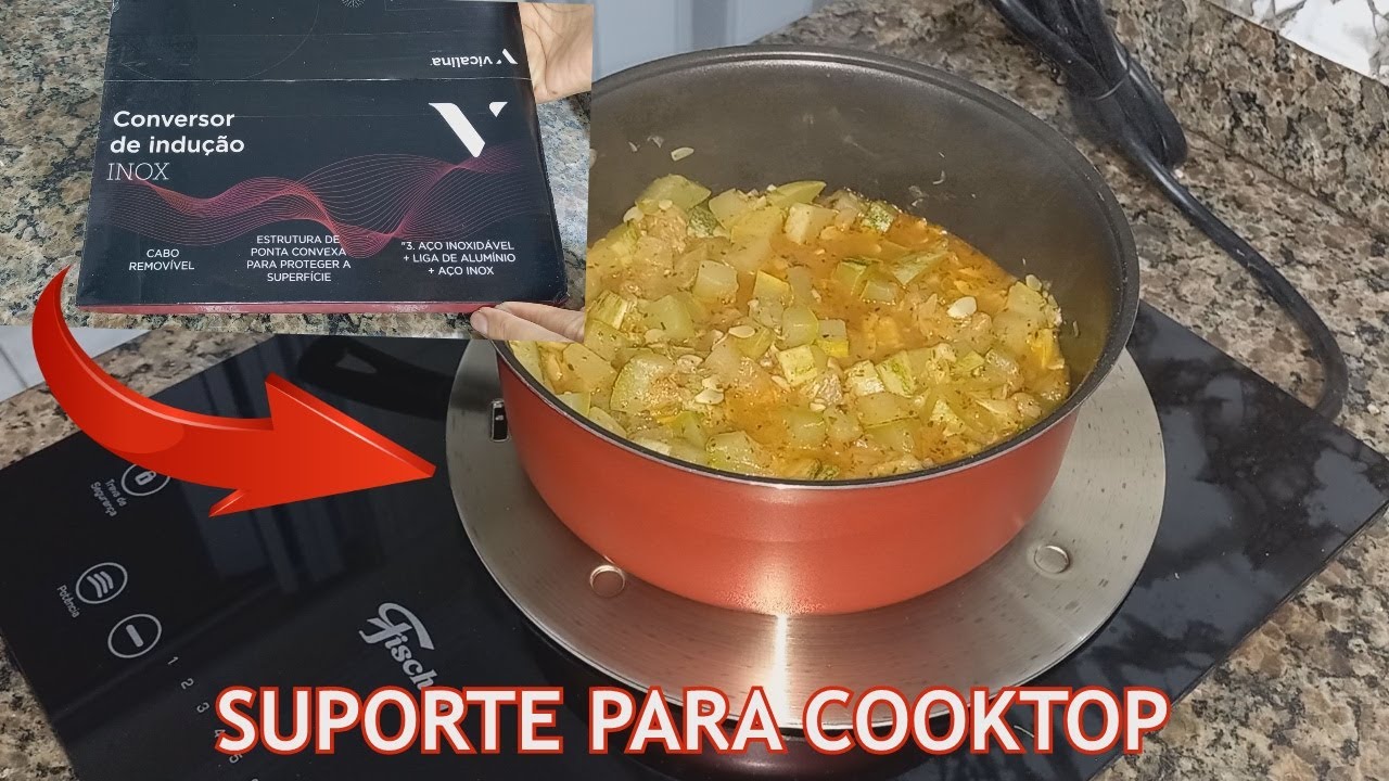 É POSSÍVEL UTILIZAR QUALQUER TIPO DE PANELA NA COOKTOP